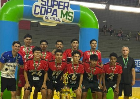 BEC conquista Supercopa MS de Futsal Sub-17 e faz história para Batayporã