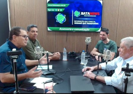 André Puccinelli participa do Podcast Bata News ao lado de vereadores e destaca ações realizadas em Batayporã