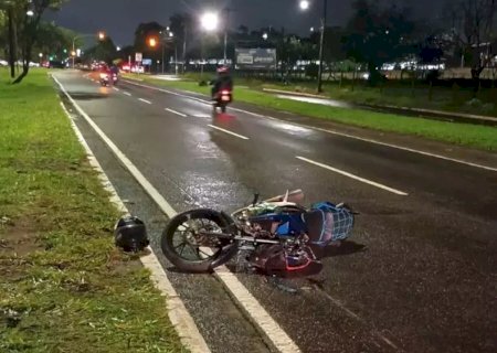 Pedestre perde parte da perna ao ser atropelado por motocicleta