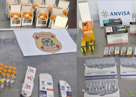 Operação da Anvisa apreende mais de 1 000 ‘canetas emagrecedoras’ e peptídeos ilegais