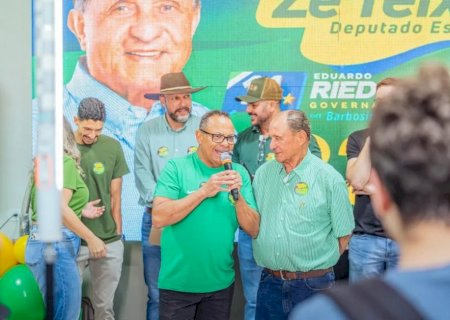 Zé Teixeira consolida alianças por Rio Brilhante em grande evento de campanha
