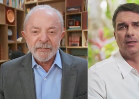 O que Lula e Flávio Bolsonaro mais falaram na propaganda no rádio