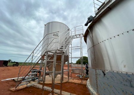 Taquarussu avança nas obras de saneamento básico em parceria com o Governo do Estado