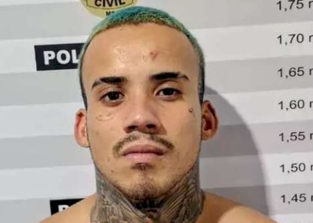 Foragido por matar homem a facadas é recapturado em MS