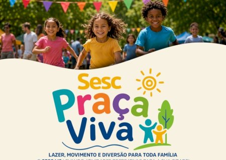 Sesc Praça Viva leva lazer, esporte e diversão para toda a família em Batayporã